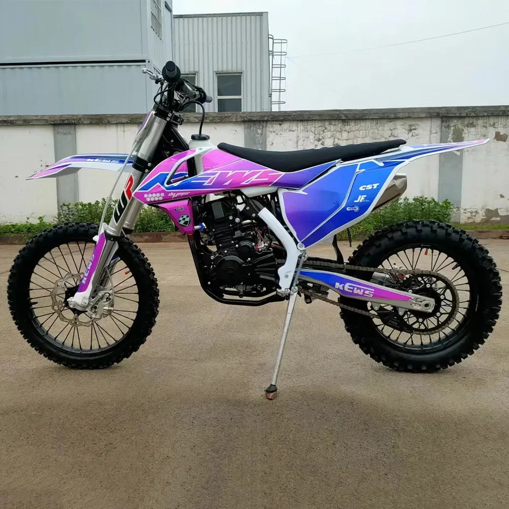 KEWS K16 NB300 moteur 4 temps motos tout-terrain démarrage électrique Moto Cross 300cc Dirt Bike ZS174MN-5 refroidi à l'eau