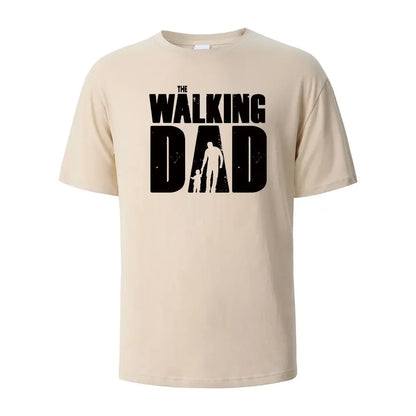 T-Shirt Homme – The Walking Dad – Style Drôle & Décontracté