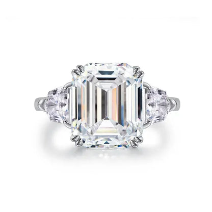 💍 Bague Femme en Platine Massif PT950 avec Diamant Rose – Design de Luxe