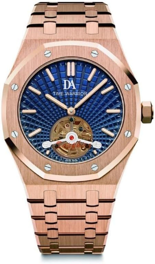 ⌚ Time Warrior – Montre DA Royalty Automatique Tourbillon