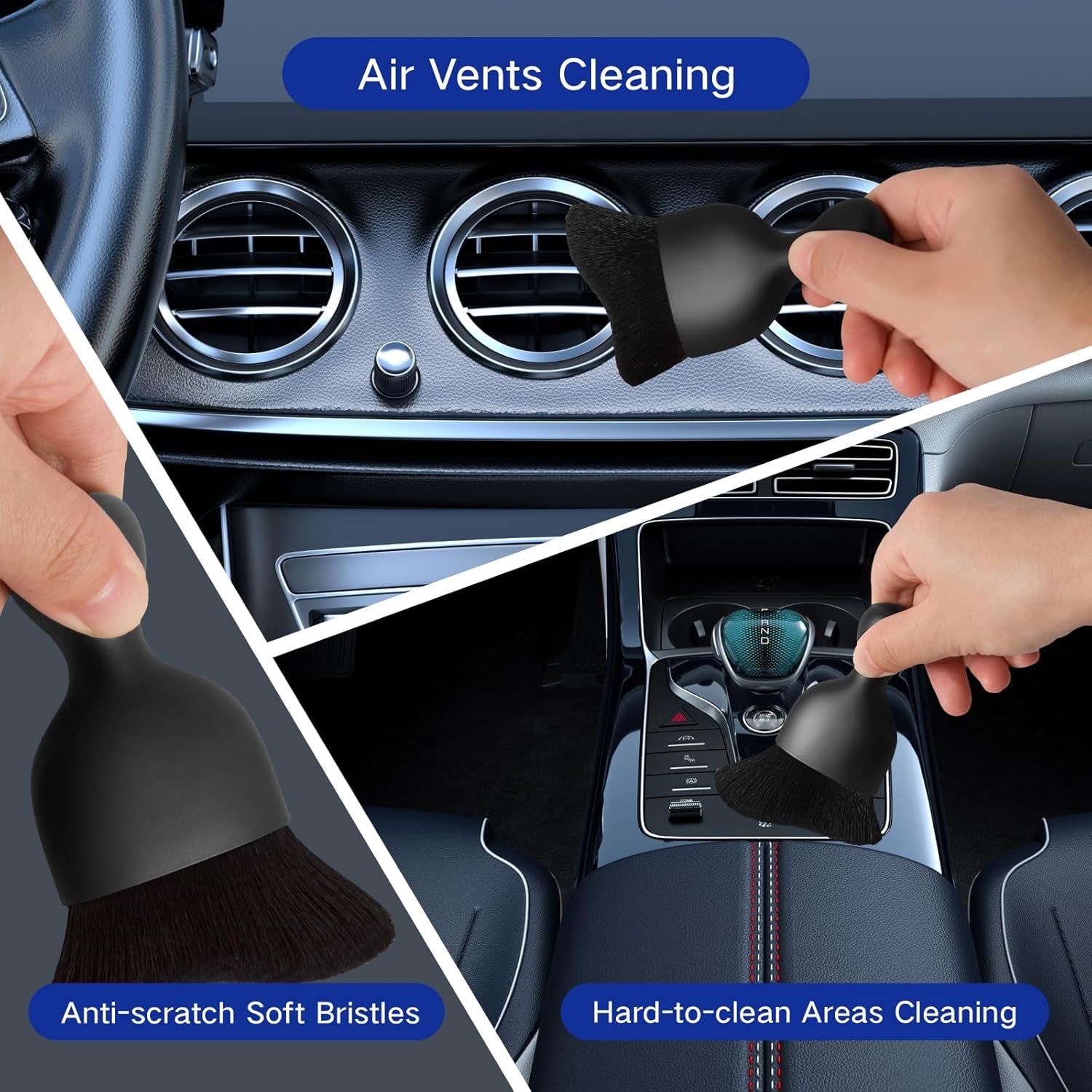 🚗 Kit Complet de Nettoyage Voiture 34 Pièces – Entretien Intérieur & Extérieur Professionnel