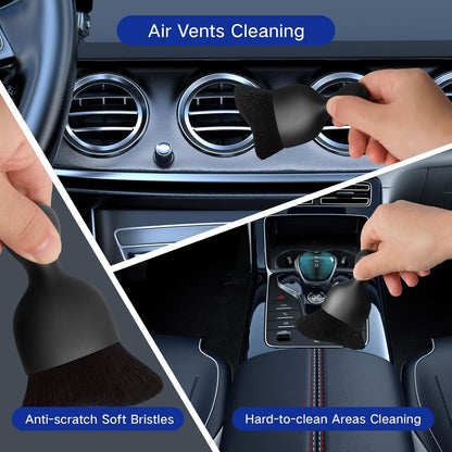 🚗 Kit Complet de Nettoyage Voiture 34 Pièces – Entretien Intérieur & Extérieur Professionnel