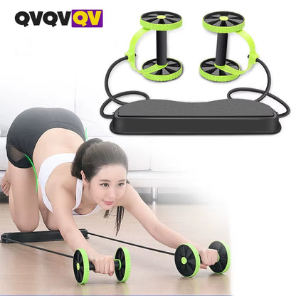 Roulette Abdominale - Exerciseur Abdominal Portable et Multifonctionnel