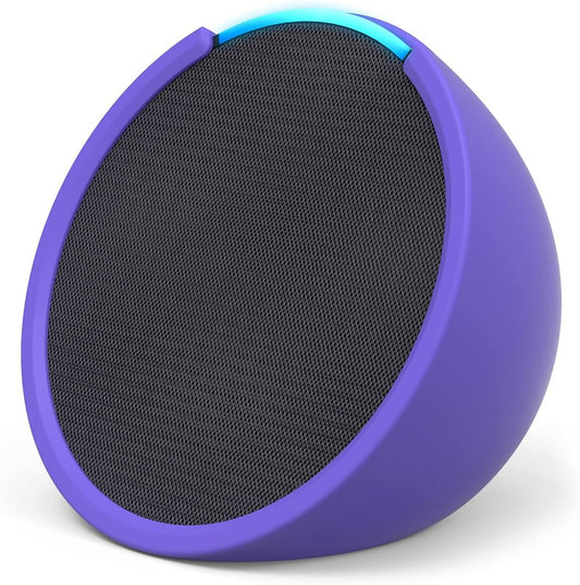 Echo Pop | Enceinte Connectée Bluetooth Compacte avec Alexa (Modèle 2023) – Son Puissant, Design Compact et Assistant Vocal Intégré