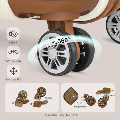Découvrez nos ensembles de valises avec roues pivotantes – Le compagnon idéal pour vos voyages !