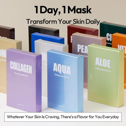 Masque en Tissu PT Cell Infusé aux Peptides de Collagène – Pour une Peau Lisse et Rajeunie