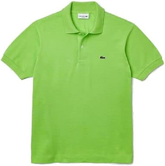 Polo Homme à Manches Courtes Lacoste L.12.12 en Piqué - Couleur : Brasilia, Taille : Small