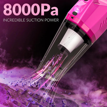  Kit de Nettoyage Auto Rose Ultra-Puissant ! ✨