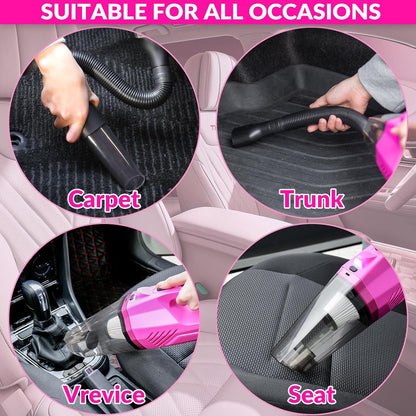  Kit de Nettoyage Auto Rose Ultra-Puissant ! ✨