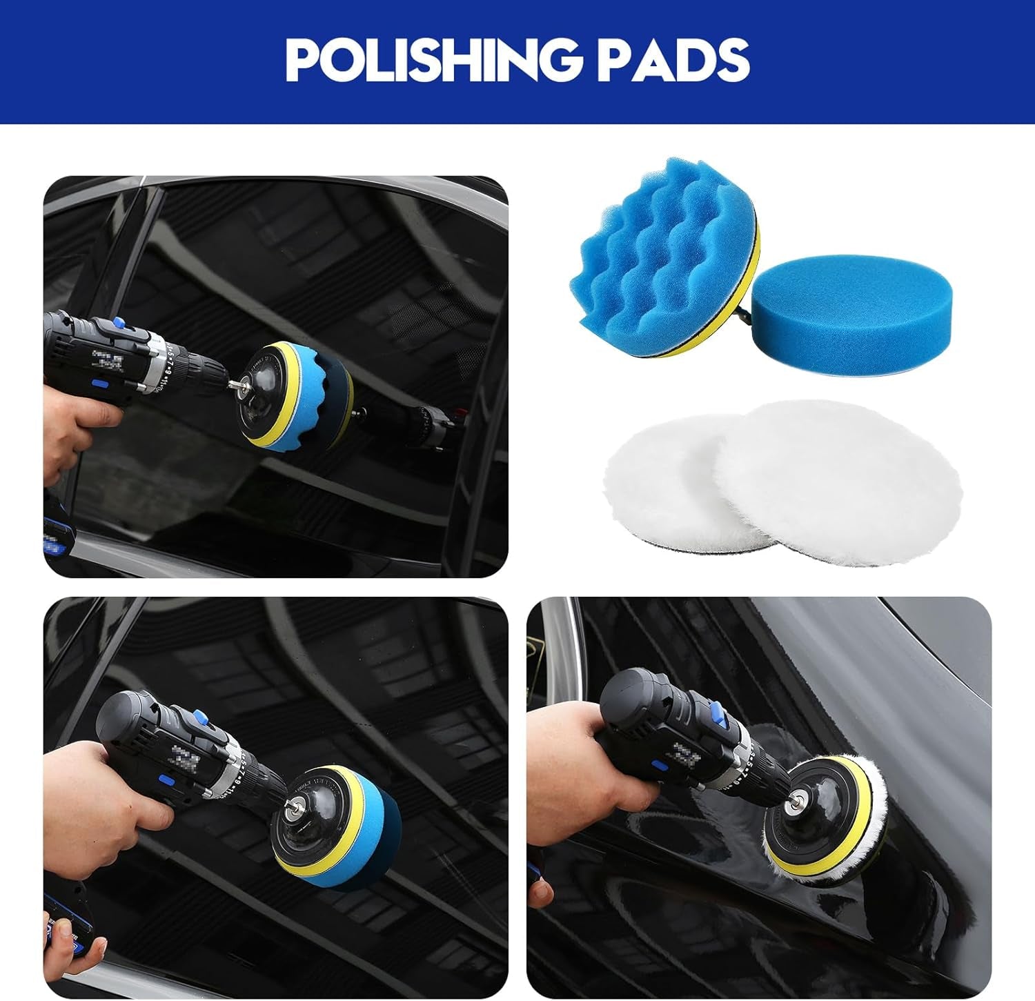 🚗 Kit Complet de Nettoyage Voiture 34 Pièces – Entretien Intérieur & Extérieur Professionnel