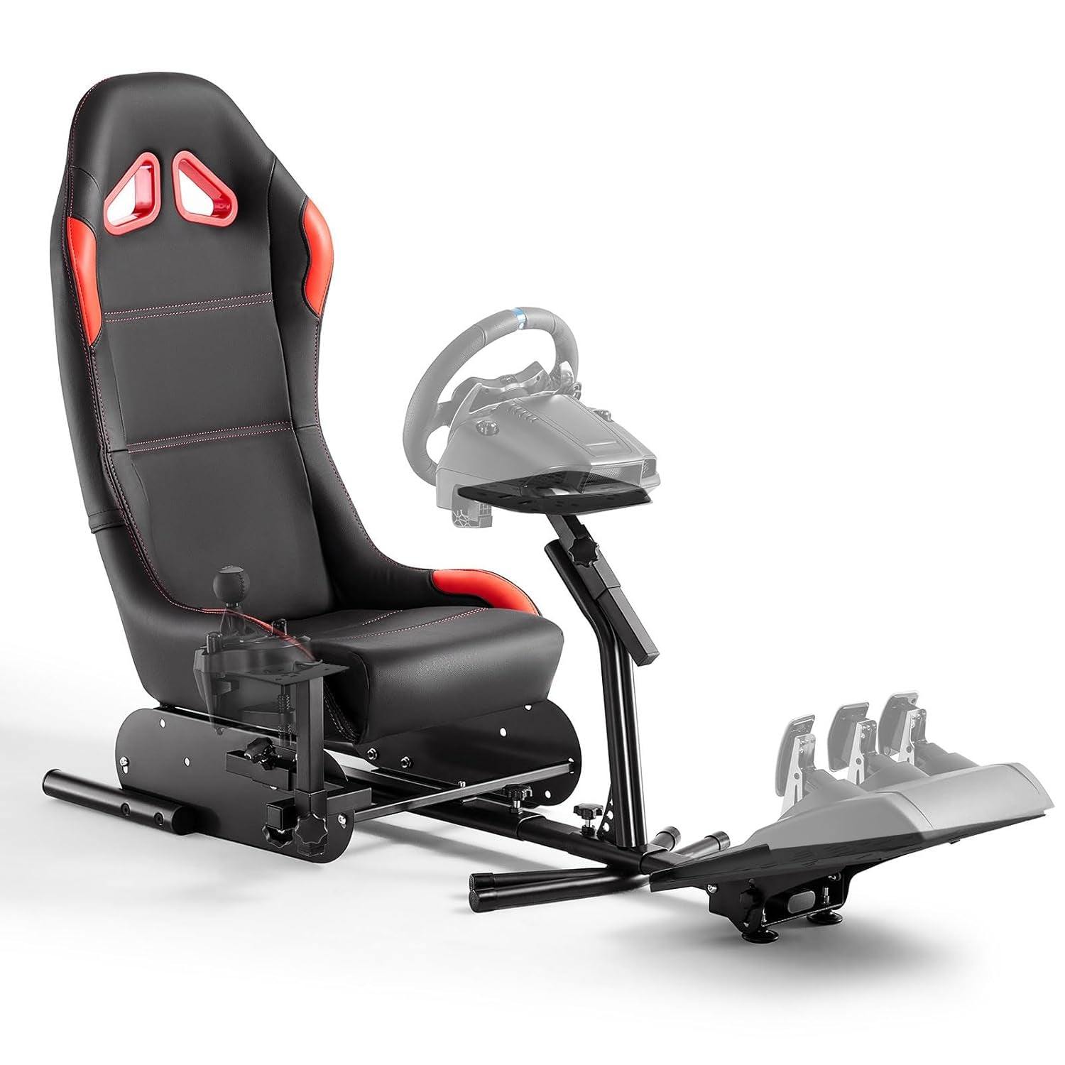 🏁 COCKPIT DE SIMULATION DE COURSE AVEC SIÈGE – Compatible Logitech & Thrustmaster 🎮